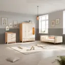 Soft Meşe Bebek Odası Takımı 